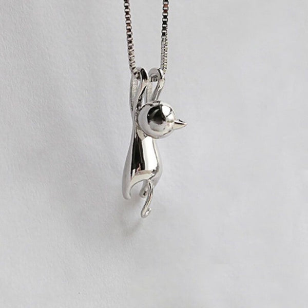 Cute Cat Hanging Necklace