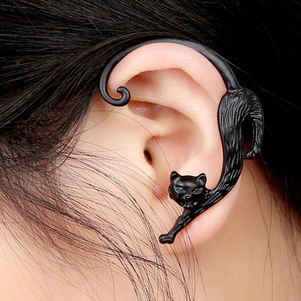 Cat Tail Twist Ear Ring