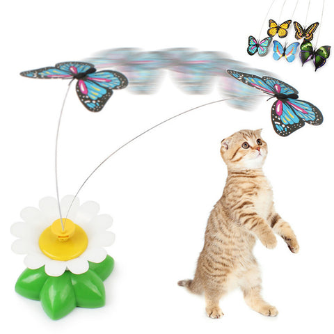 Electric Rotating Cat Toy For Kittens