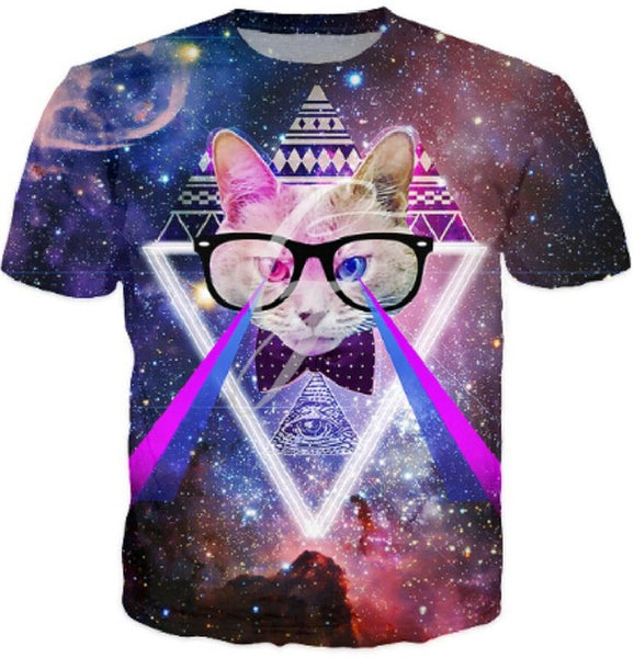 Crazy Cat T-Shirts (15 different types)