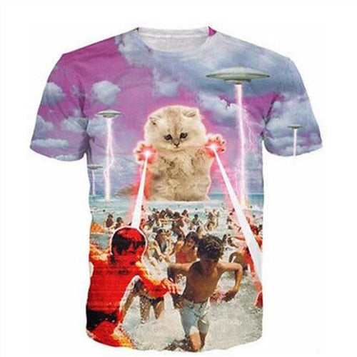 Cats Send By Aliens T-Shirt